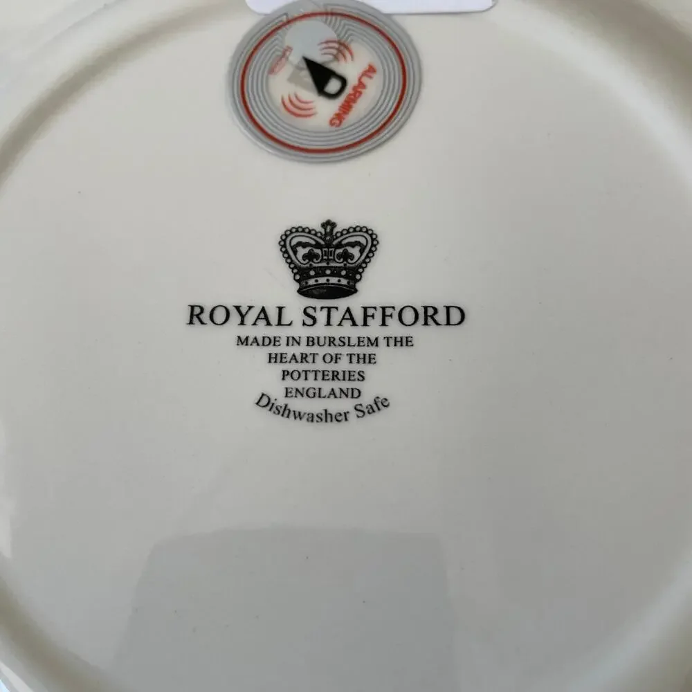 Royal Stafford Thanksgiving Capercaillie Dinner Plates 11in Porcelain Set of 4